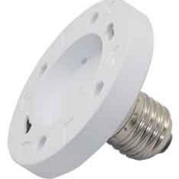 Переходник с цоколя E27 на GX53 Белый Ecola A7T15WEAY