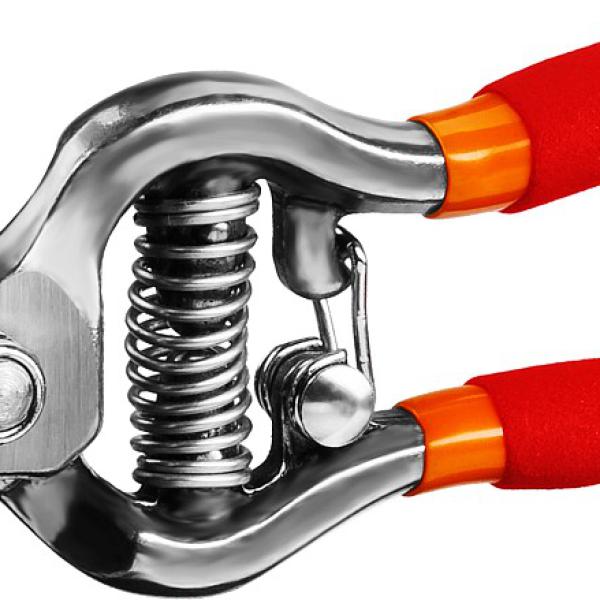 Секатор G-5 цельнокованый, с эргономичными рук., плоскостной, 210мм, рез до 25 мм, GRINDA/423105