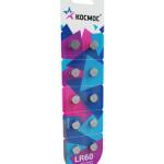 Батарейка алкалиновая G1, LR60, L621, 164,364 BL10 КОСМОС 481368