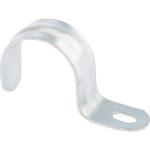 Скоба металлическая однолапковая, 25-26 мм