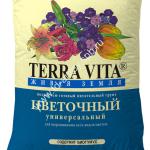 Грунт Живая земля цветочный Terra Vita 10л ФАРТ