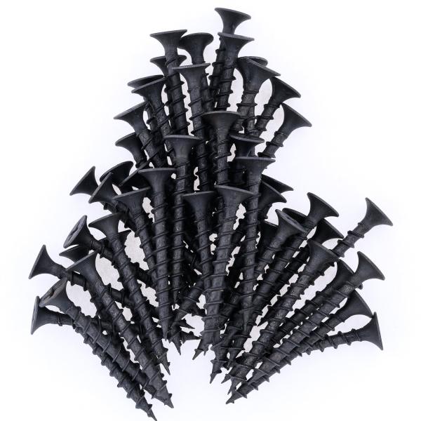 Саморезы черные по дереву 3,5*32 мм