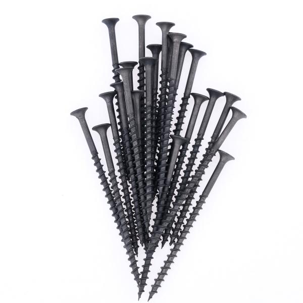 Саморезы черные по дереву 4,2*90 мм